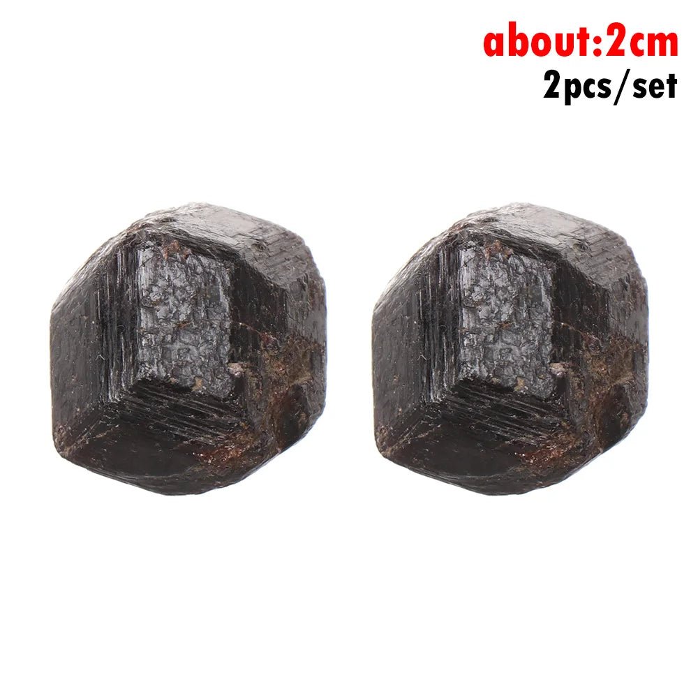 1/2Pcs Natural Red Garnet Ore Healing Energy Stone Rough Quartz Crystal Mineral Specimens Jewelry Making Raw Gemstone Home Decor - Gemtopia