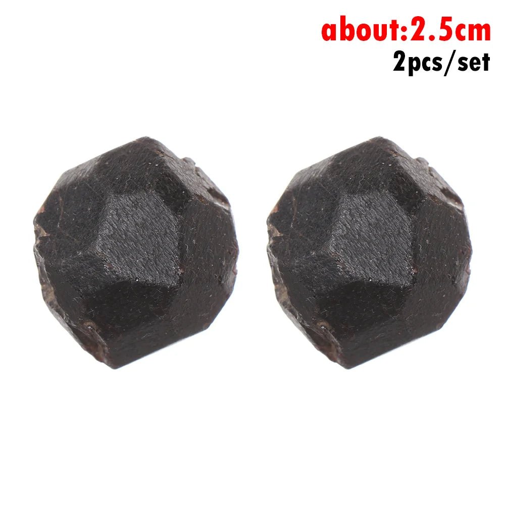 1/2Pcs Natural Red Garnet Ore Healing Energy Stone Rough Quartz Crystal Mineral Specimens Jewelry Making Raw Gemstone Home Decor - Gemtopia