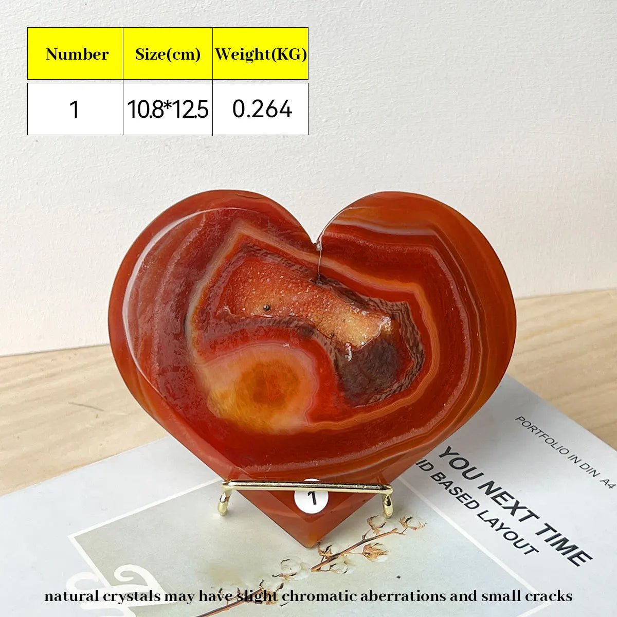 1pc Natural Carnelian Crystal Heart Big Love Red Agate Cluster Spiritual Meditation Feng Shui Druzy Home Ornament - Gemtopia