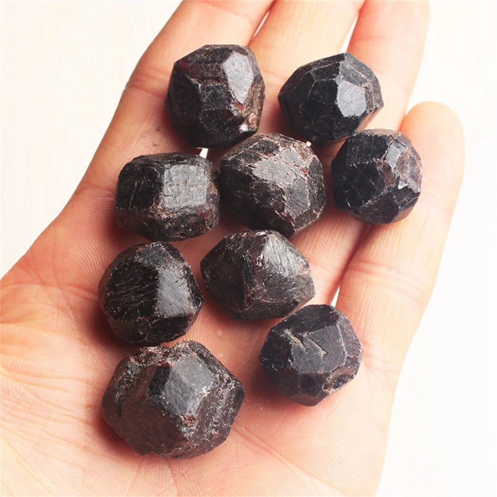 400g Red Garnet Ore Natural Original Healing Energy Stone Rough Quartz Crystal Mineral Specimens Jewelry Making Raw Gemstone - Gemtopia