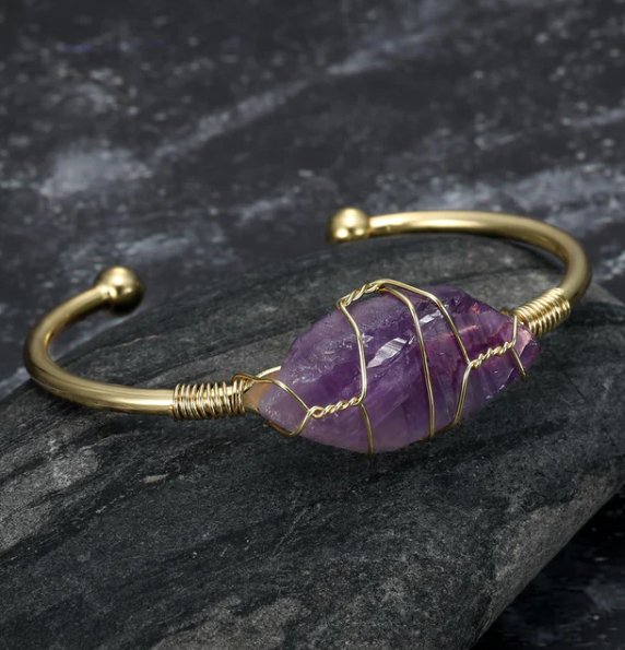 Asgard Crafted Natural Gemstone Bangle - Gemtopia