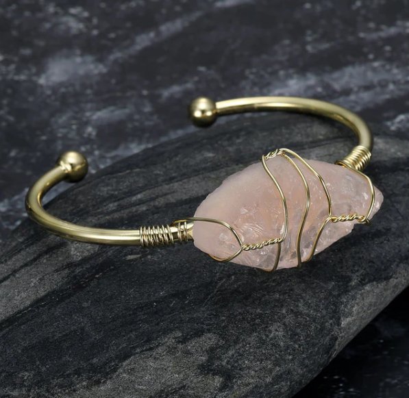 Asgard Crafted Natural Gemstone Bangle - Gemtopia