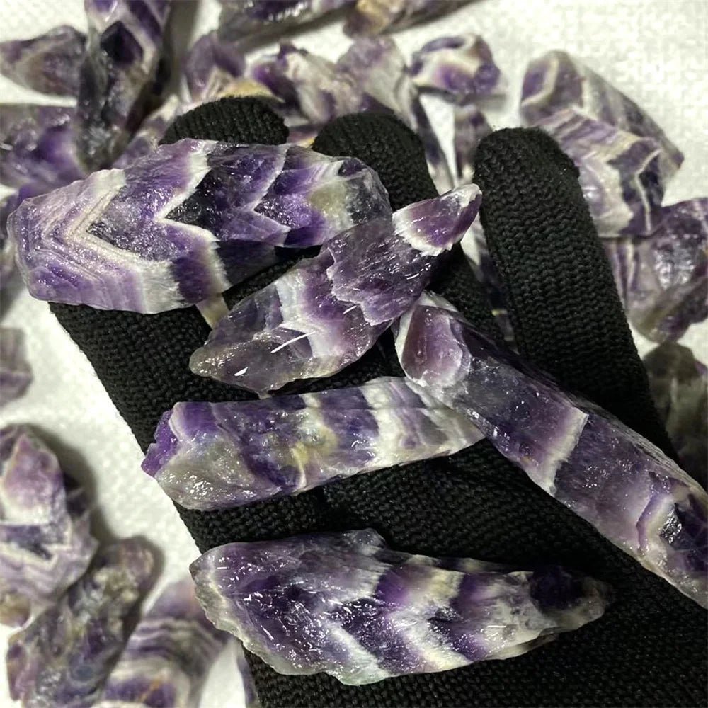 Natural Beautiful Dream Amethyst Crystal Rough Stone Specimens Energy Healing Crystals Mineral Specimen - Gemtopia