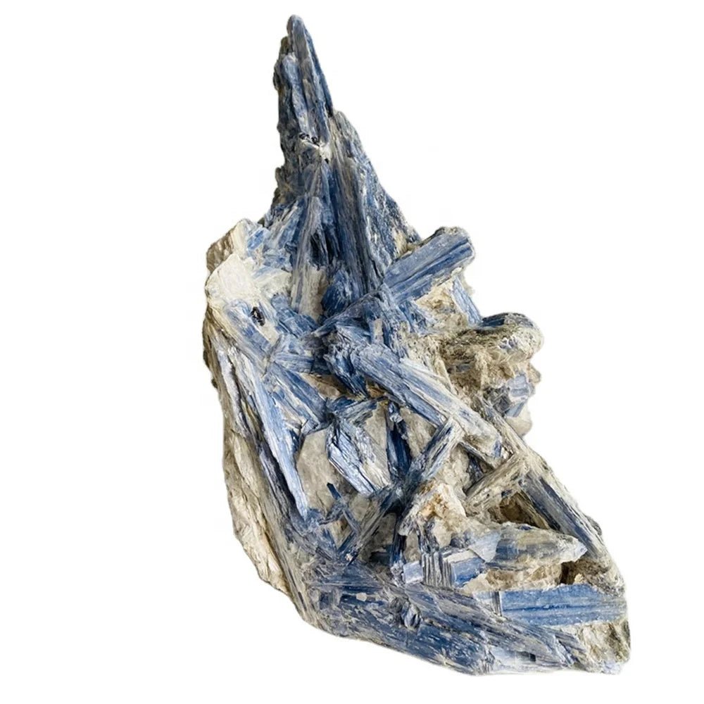 Precious Natural Mineral Kyanite Crystal Specimen Stone Raw Gemstone Chip For Reiki Healing Blue Calcite Collect Jewelry 1pc - Gemtopia